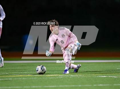 Thumbnail 2 in Grand Oaks vs Langham Creek (UIL 6A D2 Soccer Area Playoffs) photogallery.