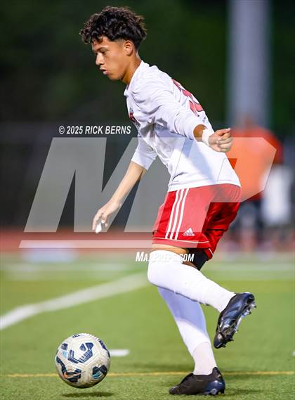 Thumbnail 1 in Grand Oaks vs Langham Creek (UIL 6A D2 Soccer Area Playoffs) photogallery.