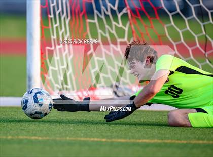 Thumbnail 2 in Grand Oaks vs Langham Creek (UIL 6A D2 Soccer Area Playoffs) photogallery.