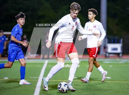 Thumbnail 1 in Grand Oaks vs Langham Creek (UIL 6A D2 Soccer Area Playoffs) photogallery.