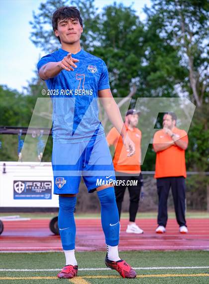 Thumbnail 1 in Grand Oaks vs Langham Creek (UIL 6A D2 Soccer Area Playoffs) photogallery.