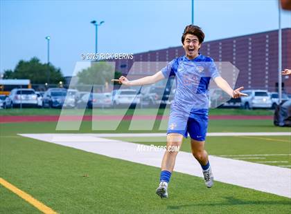 Thumbnail 1 in Grand Oaks vs Langham Creek (UIL 6A D2 Soccer Area Playoffs) photogallery.