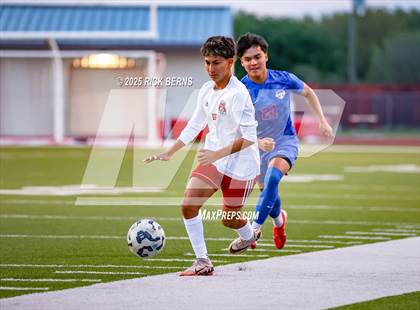 Thumbnail 1 in Grand Oaks vs Langham Creek (UIL 6A D2 Soccer Area Playoffs) photogallery.