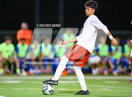 Thumbnail 1 in Grand Oaks vs Langham Creek (UIL 6A D2 Soccer Area Playoffs) photogallery.