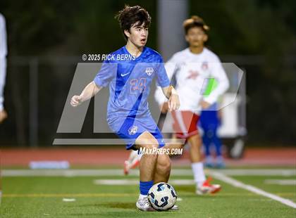 Thumbnail 2 in Grand Oaks vs Langham Creek (UIL 6A D2 Soccer Area Playoffs) photogallery.