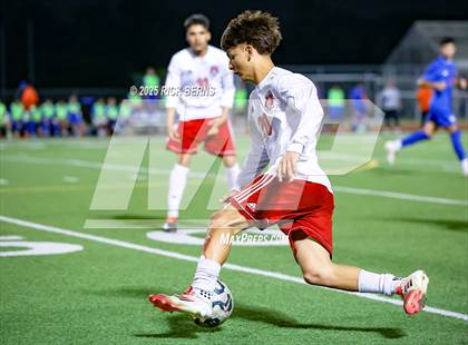 Thumbnail 3 in Grand Oaks vs Langham Creek (UIL 6A D2 Soccer Area Playoffs) photogallery.