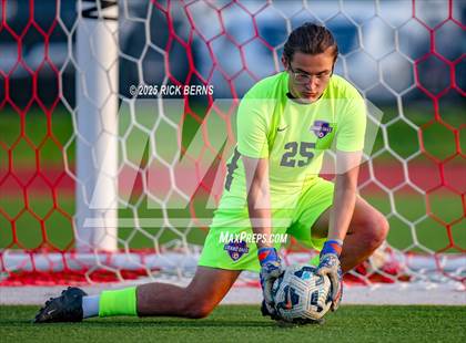 Thumbnail 3 in Grand Oaks vs Langham Creek (UIL 6A D2 Soccer Area Playoffs) photogallery.