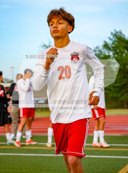 Thumbnail 2 in Grand Oaks vs Langham Creek (UIL 6A D2 Soccer Area Playoffs) photogallery.