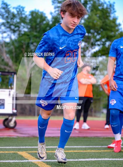 Thumbnail 1 in Grand Oaks vs Langham Creek (UIL 6A D2 Soccer Area Playoffs) photogallery.