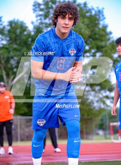 Thumbnail 3 in Grand Oaks vs Langham Creek (UIL 6A D2 Soccer Area Playoffs) photogallery.