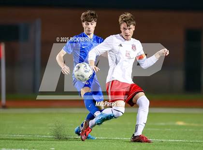 Thumbnail 2 in Grand Oaks vs Langham Creek (UIL 6A D2 Soccer Area Playoffs) photogallery.