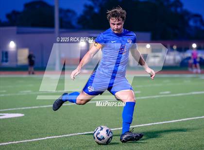 Thumbnail 1 in Grand Oaks vs Langham Creek (UIL 6A D2 Soccer Area Playoffs) photogallery.