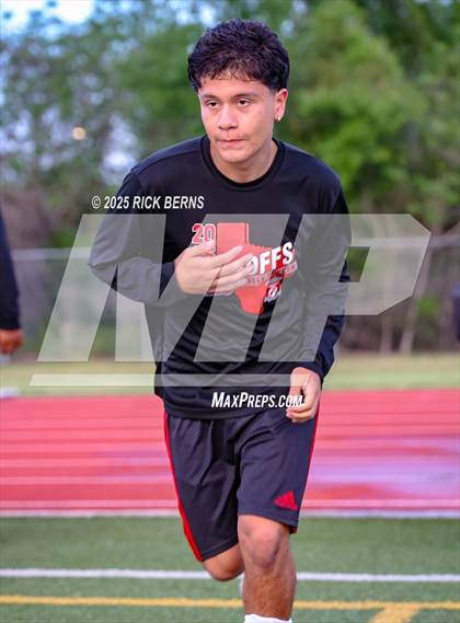 Thumbnail 3 in Grand Oaks vs Langham Creek (UIL 6A D2 Soccer Area Playoffs) photogallery.