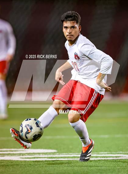 Thumbnail 2 in Grand Oaks vs Langham Creek (UIL 6A D2 Soccer Area Playoffs) photogallery.