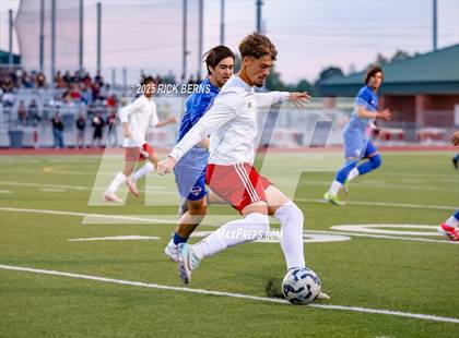 Thumbnail 2 in Grand Oaks vs Langham Creek (UIL 6A D2 Soccer Area Playoffs) photogallery.