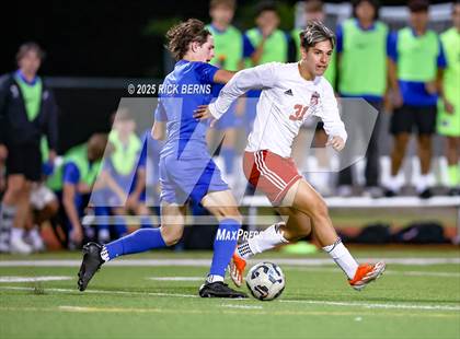 Thumbnail 2 in Grand Oaks vs Langham Creek (UIL 6A D2 Soccer Area Playoffs) photogallery.