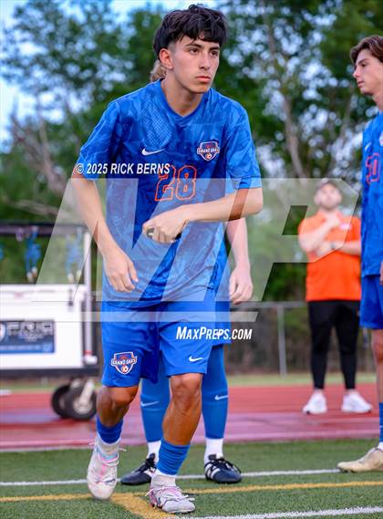 Thumbnail 3 in Grand Oaks vs Langham Creek (UIL 6A D2 Soccer Area Playoffs) photogallery.