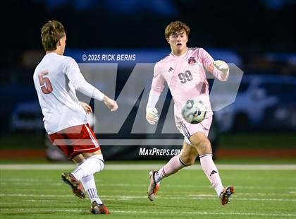 Thumbnail 1 in Grand Oaks vs Langham Creek (UIL 6A D2 Soccer Area Playoffs) photogallery.