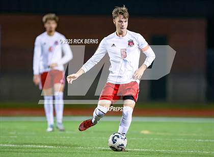 Thumbnail 1 in Grand Oaks vs Langham Creek (UIL 6A D2 Soccer Area Playoffs) photogallery.