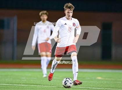 Thumbnail 3 in Grand Oaks vs Langham Creek (UIL 6A D2 Soccer Area Playoffs) photogallery.