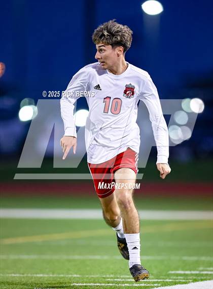 Thumbnail 1 in Grand Oaks vs Langham Creek (UIL 6A D2 Soccer Area Playoffs) photogallery.