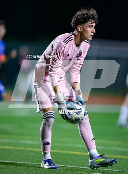 Thumbnail 2 in Grand Oaks vs Langham Creek (UIL 6A D2 Soccer Area Playoffs) photogallery.