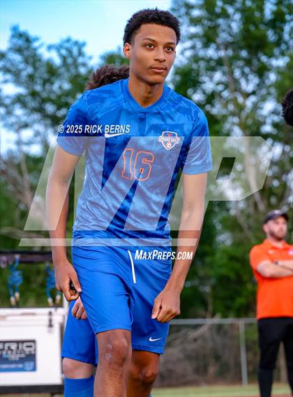 Thumbnail 3 in Grand Oaks vs Langham Creek (UIL 6A D2 Soccer Area Playoffs) photogallery.