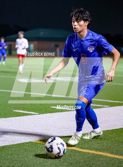 Thumbnail 1 in Grand Oaks vs Langham Creek (UIL 6A D2 Soccer Area Playoffs) photogallery.