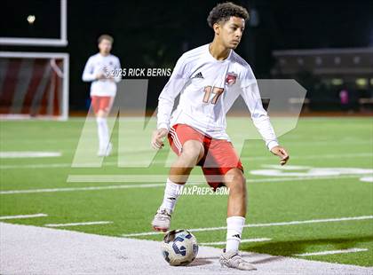 Thumbnail 2 in Grand Oaks vs Langham Creek (UIL 6A D2 Soccer Area Playoffs) photogallery.