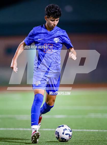 Thumbnail 2 in Grand Oaks vs Langham Creek (UIL 6A D2 Soccer Area Playoffs) photogallery.