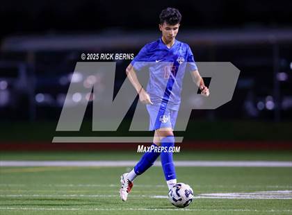 Thumbnail 1 in Grand Oaks vs Langham Creek (UIL 6A D2 Soccer Area Playoffs) photogallery.