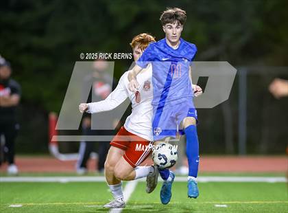 Thumbnail 1 in Grand Oaks vs Langham Creek (UIL 6A D2 Soccer Area Playoffs) photogallery.