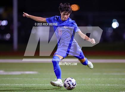 Thumbnail 3 in Grand Oaks vs Langham Creek (UIL 6A D2 Soccer Area Playoffs) photogallery.