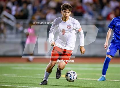 Thumbnail 3 in Grand Oaks vs Langham Creek (UIL 6A D2 Soccer Area Playoffs) photogallery.