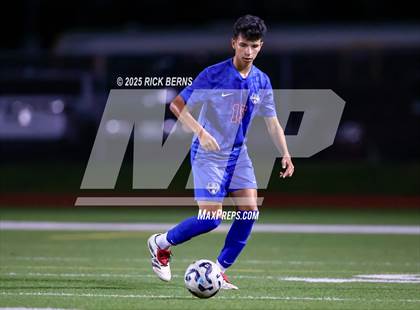 Thumbnail 3 in Grand Oaks vs Langham Creek (UIL 6A D2 Soccer Area Playoffs) photogallery.