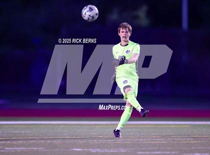 Thumbnail 3 in Grand Oaks vs Langham Creek (UIL 6A D2 Soccer Area Playoffs) photogallery.