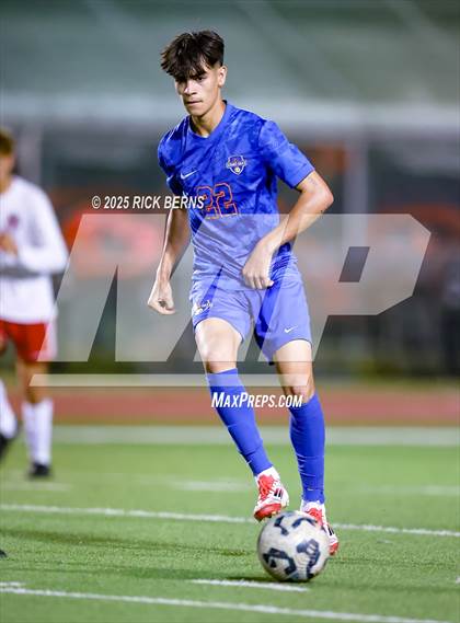 Thumbnail 1 in Grand Oaks vs Langham Creek (UIL 6A D2 Soccer Area Playoffs) photogallery.