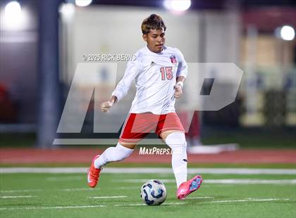 Thumbnail 3 in Grand Oaks vs Langham Creek (UIL 6A D2 Soccer Area Playoffs) photogallery.