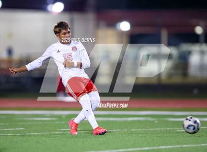 Thumbnail 1 in Grand Oaks vs Langham Creek (UIL 6A D2 Soccer Area Playoffs) photogallery.
