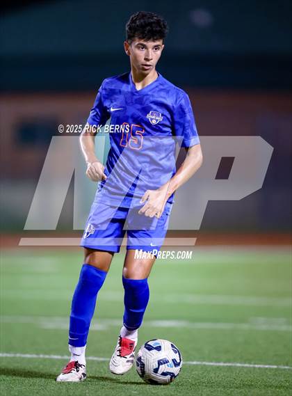 Thumbnail 1 in Grand Oaks vs Langham Creek (UIL 6A D2 Soccer Area Playoffs) photogallery.