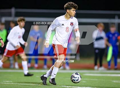 Thumbnail 2 in Grand Oaks vs Langham Creek (UIL 6A D2 Soccer Area Playoffs) photogallery.