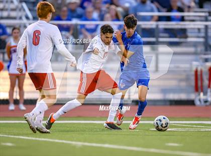 Thumbnail 2 in Grand Oaks vs Langham Creek (UIL 6A D2 Soccer Area Playoffs) photogallery.