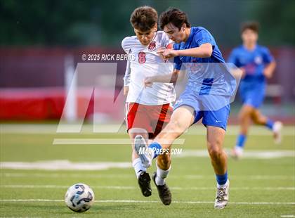 Thumbnail 1 in Grand Oaks vs Langham Creek (UIL 6A D2 Soccer Area Playoffs) photogallery.