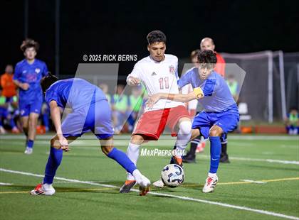 Thumbnail 2 in Grand Oaks vs Langham Creek (UIL 6A D2 Soccer Area Playoffs) photogallery.