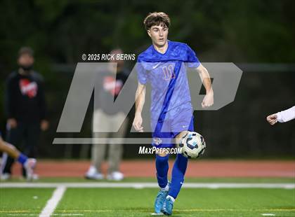 Thumbnail 3 in Grand Oaks vs Langham Creek (UIL 6A D2 Soccer Area Playoffs) photogallery.