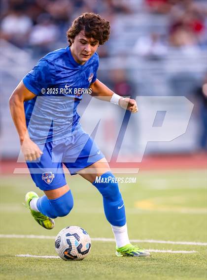 Thumbnail 2 in Grand Oaks vs Langham Creek (UIL 6A D2 Soccer Area Playoffs) photogallery.