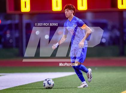 Thumbnail 3 in Grand Oaks vs Langham Creek (UIL 6A D2 Soccer Area Playoffs) photogallery.