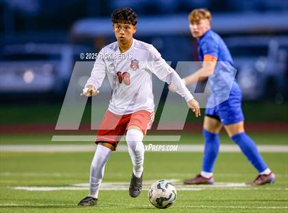 Thumbnail 1 in Grand Oaks vs Langham Creek (UIL 6A D2 Soccer Area Playoffs) photogallery.