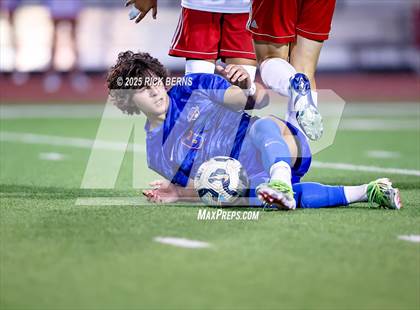 Thumbnail 1 in Grand Oaks vs Langham Creek (UIL 6A D2 Soccer Area Playoffs) photogallery.