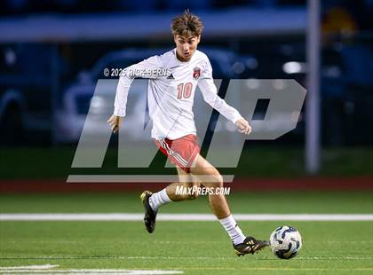 Thumbnail 2 in Grand Oaks vs Langham Creek (UIL 6A D2 Soccer Area Playoffs) photogallery.